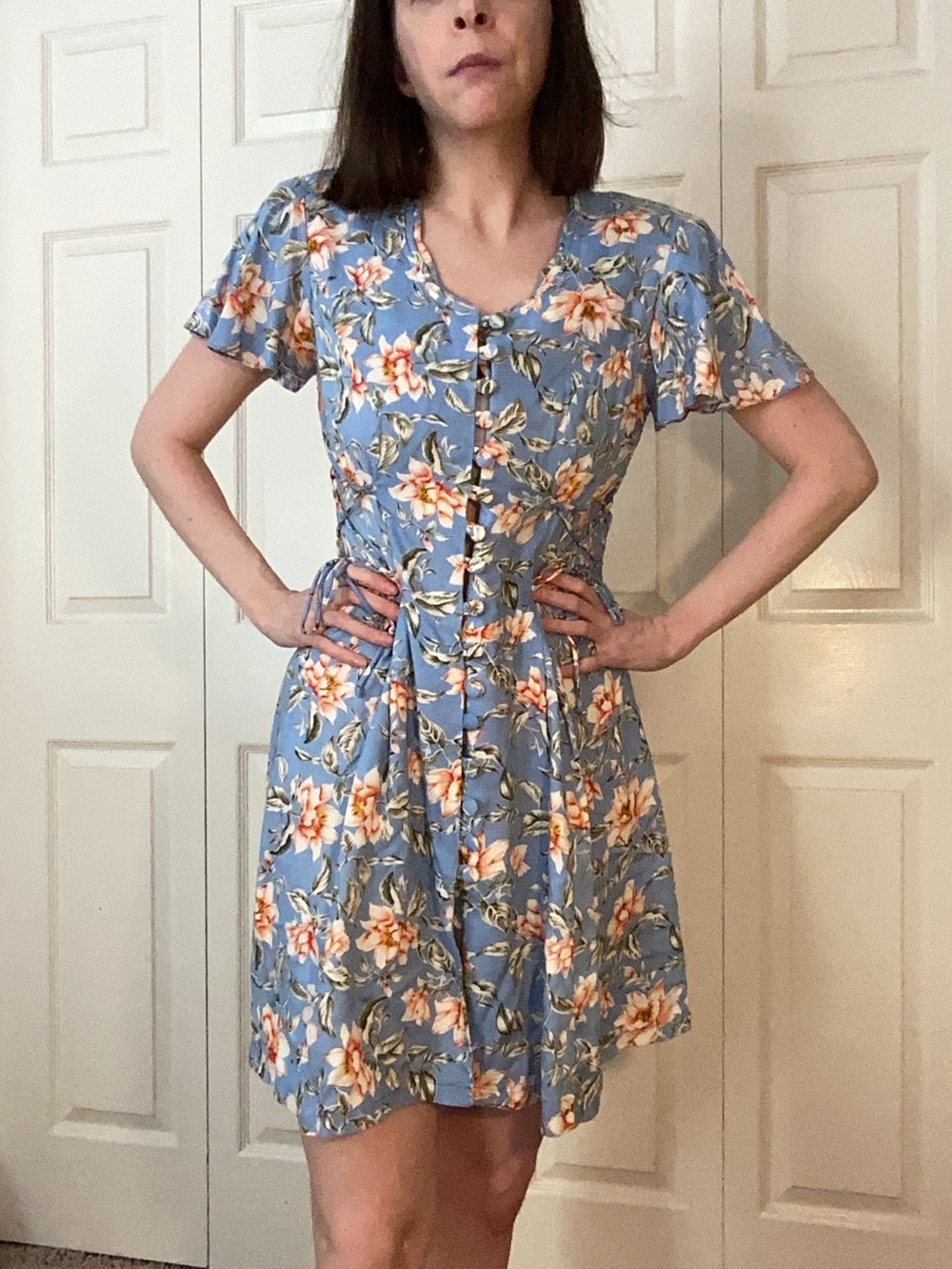 Vintage 90s Westport Floral Dress